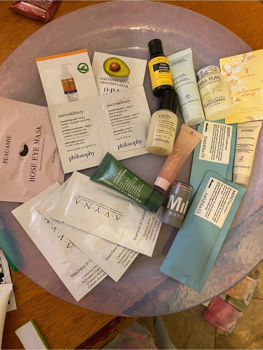 Assorted Skincare & Beauty Sample Lot philosophy